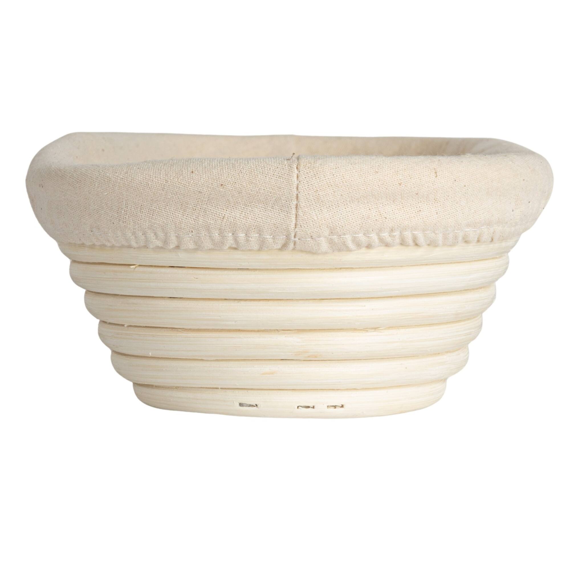 Hello Honey® 13.75" Chic White Oval Rattan Tray